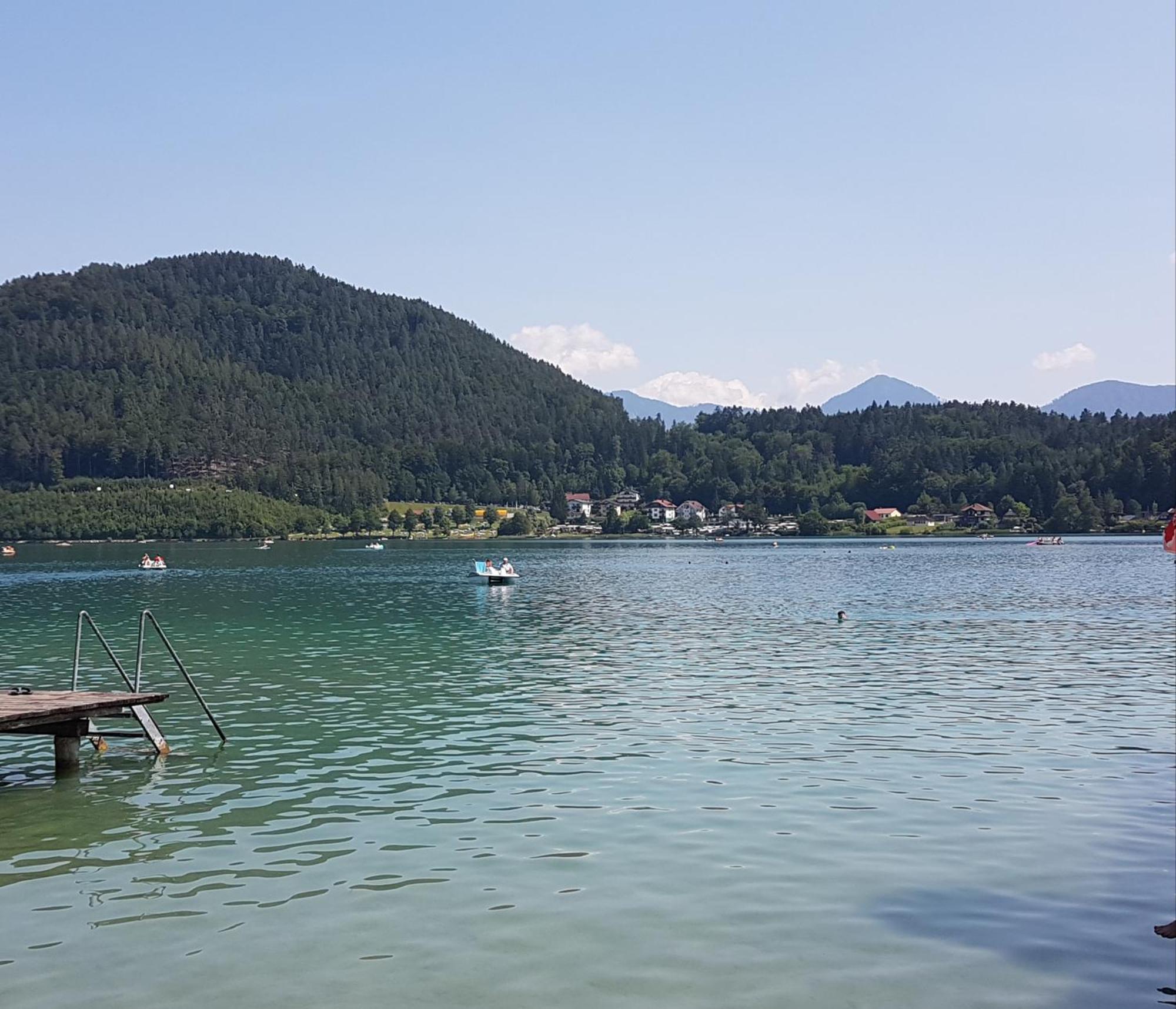 Villa Blu Sankt Kanzian am Klopeiner See Luaran gambar